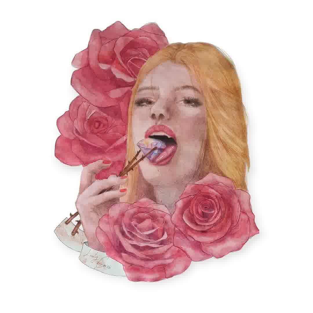 Rosas con espinas — Salamanca, Abril, 04-2025